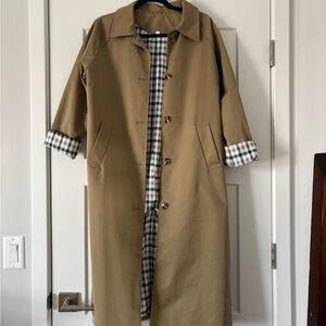 Classic Tan Trench Coat